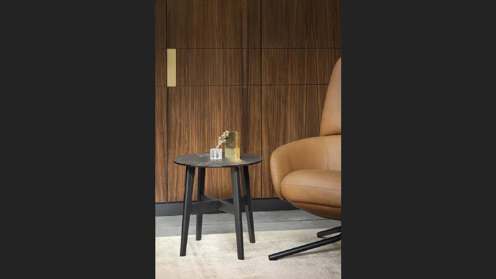 Tavolino rotondo Abrey di Calligaris