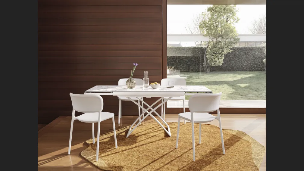 Tavolino allungabile e regolabile Dakota di Calligaris