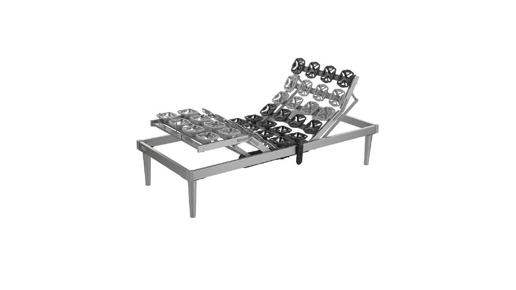 Rete in legno Ergo Tre Elettrica di Magniflex