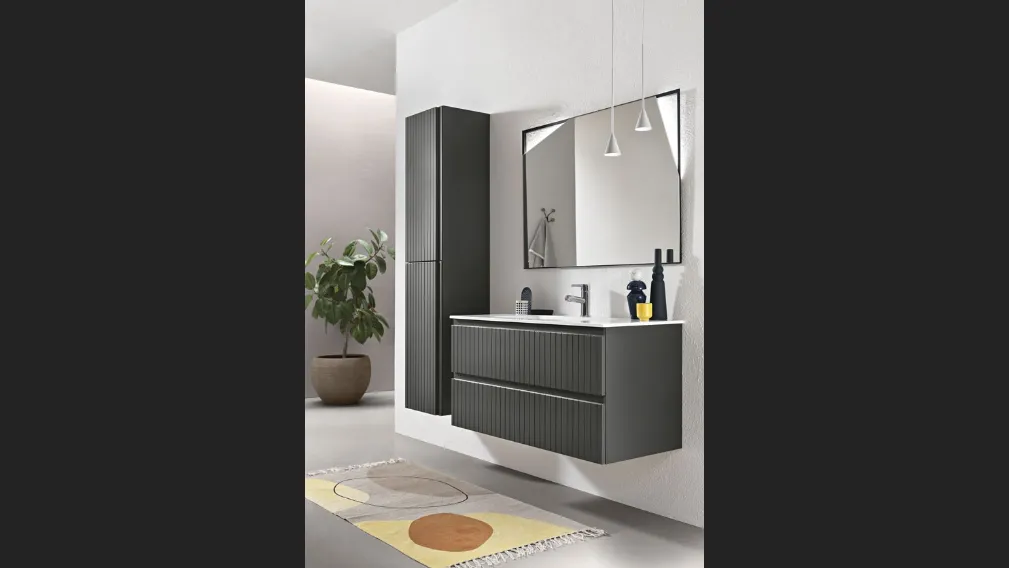 Mobile da Bagno Artico Antracite di Bluelife