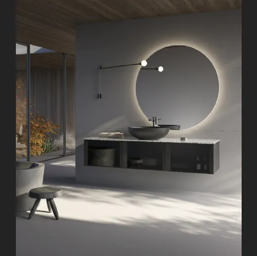 Mobile da Bagno sospeso CONVE V01 di Compab