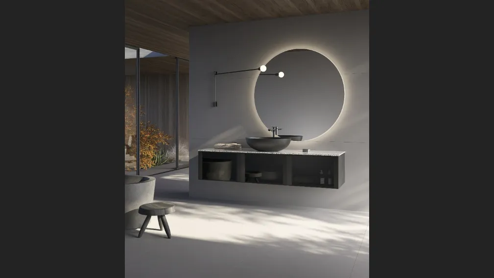 Mobile da Bagno sospeso CONVE V01 di Compab