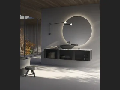 Mobile da Bagno sospeso CONVE V01 di Compab
