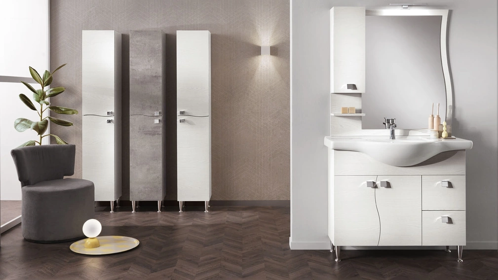 Mobile da Bagno a terra Onda 01 di Bluelife