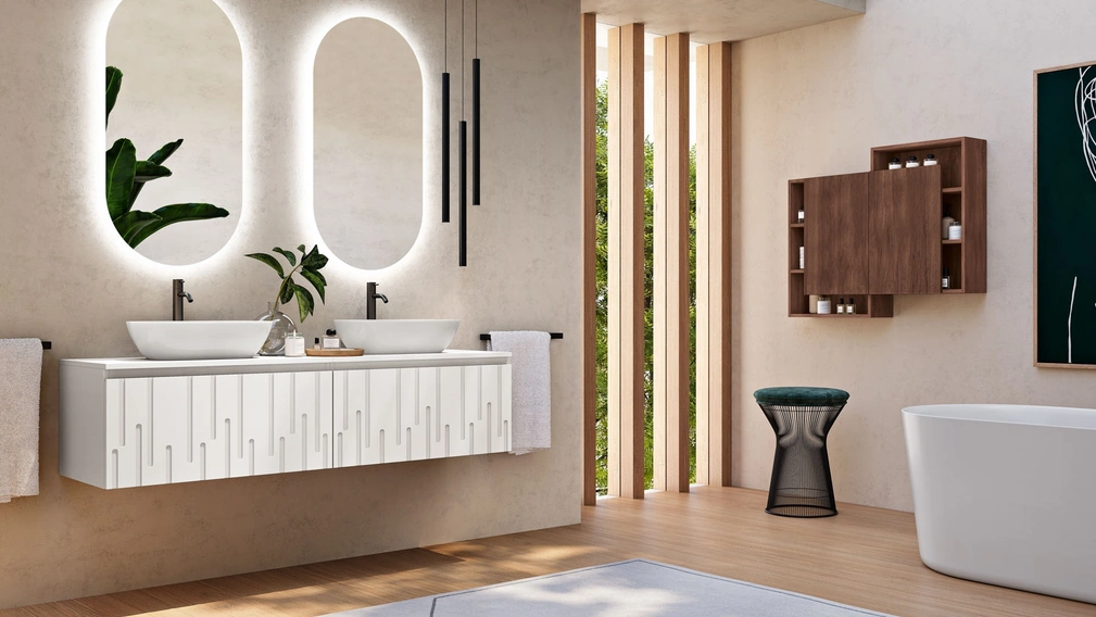 Mobile da Bagno sospeso Palmas 04 di Bluelife