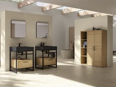 Mobile da Bagno a terra TABULA TB03 di Compab