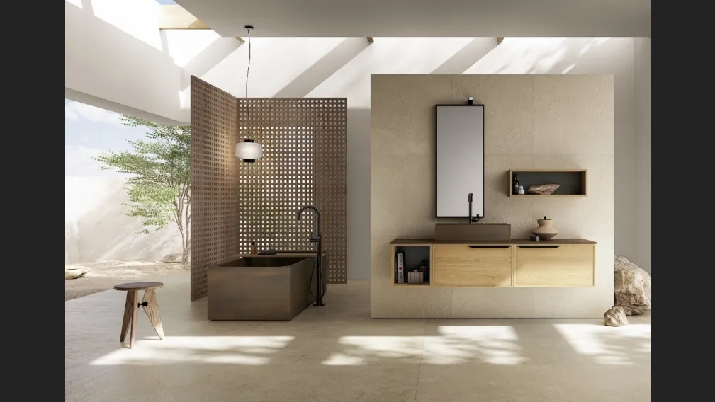 Mobile da Bagno sospeso TABULA TB10 di Compab
