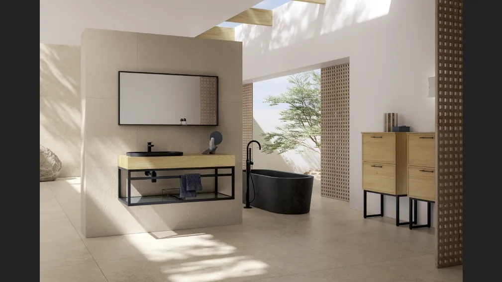 Mobile da Bagno sospeso TABULA TB12 di Compab