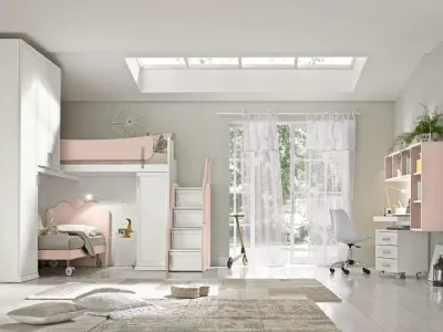 Cameretta a soppalco Arcadia AC023 di Colombini Casa