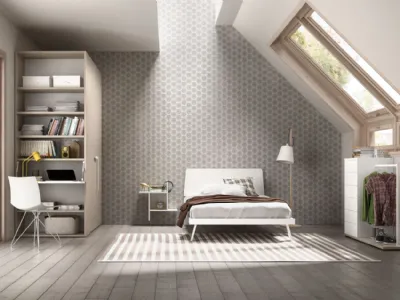 Camera per single Room107 di Zg Mobili
