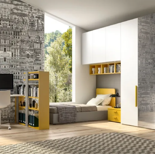 Camera per teenager Room124 di Zg Mobili