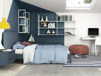 Cameretta componibile Golf C105 in melaminico di Colombini Casa