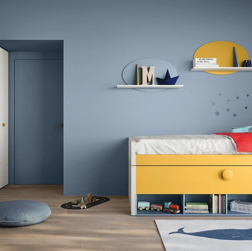 Cameretta Salvaspazio Letto Pablo di Nidi