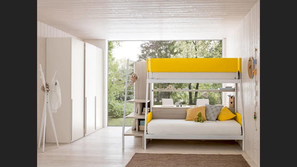 Camera per bambini con letto a castello Room 155 di Zg Mobili