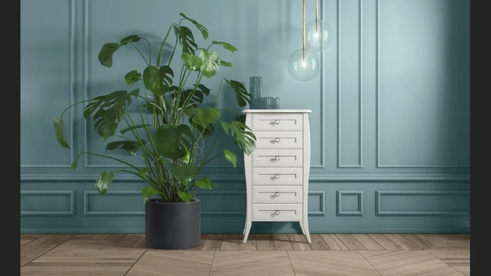Cassettiera Arcadia Shabby Chic di Colombini Casa
