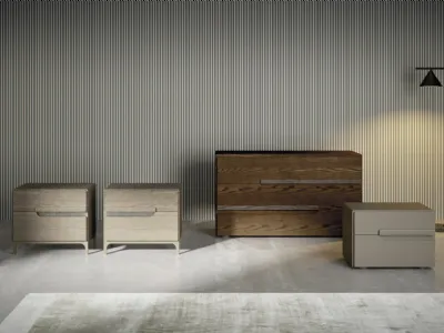 Gruppo Notte in legno Ariel Plus di Mobilgam