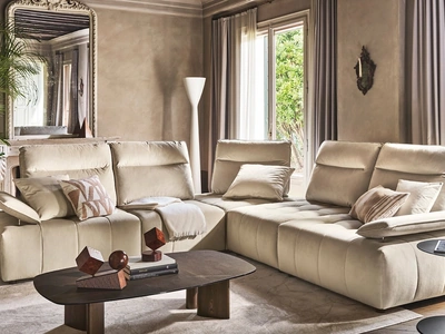 Divano angolare Equipe di Calligaris