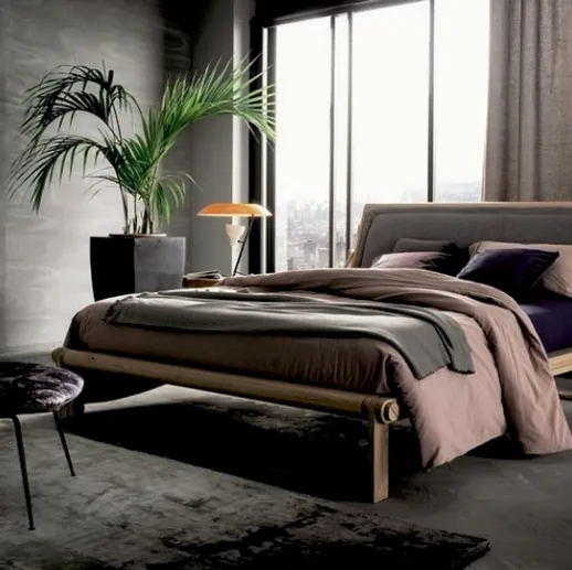 Letto con testiera reclinabile Tecno di Alta Corte