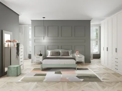 Letto con testiera Arcadia Gabry di Colombini Casa