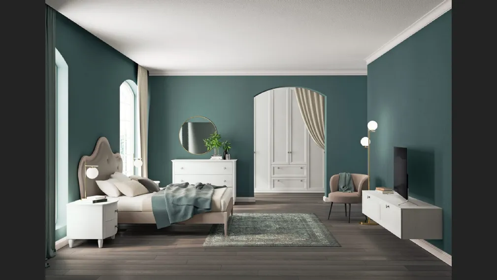 Letto Arcadia Iris di Colombini Casa