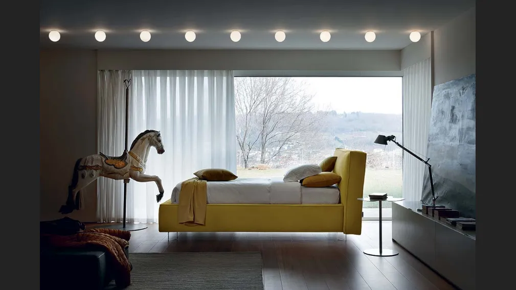 Letto matrimoniale Elena di Bontempi Letti Design