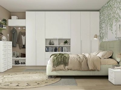 Letto imbottito Volo Kiss di Colombini Casa