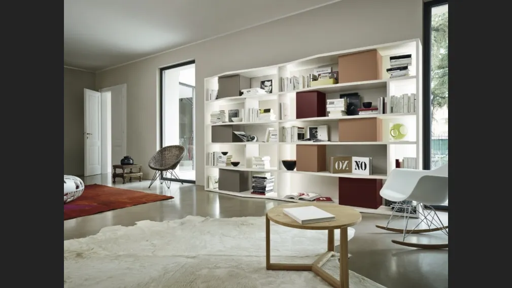 Libreria Modo Comp M6C87 di Sangiacomo