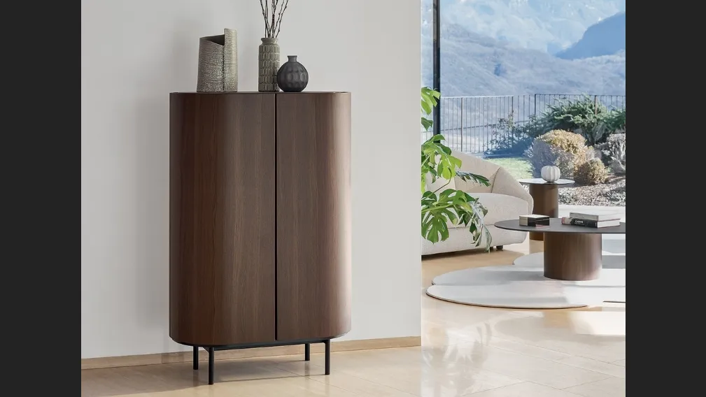 Madia Alta in legno Lake di Calligaris
