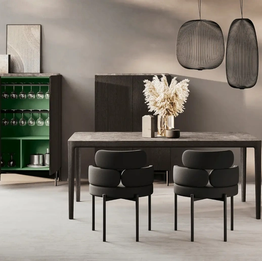 Madia alta Mantis in rovere carbone di Binova