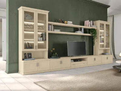 Parete Attrezzata Arcadia L018 di Colombini Casa