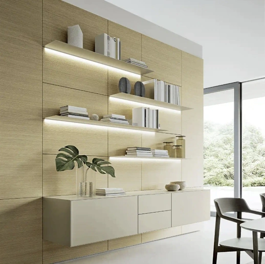 Parete Attrezzata Domino Boiserie 01 di Sangiacomo