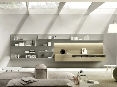 Parete Attrezzata Domino Boiserie 03 di Sangiacomo