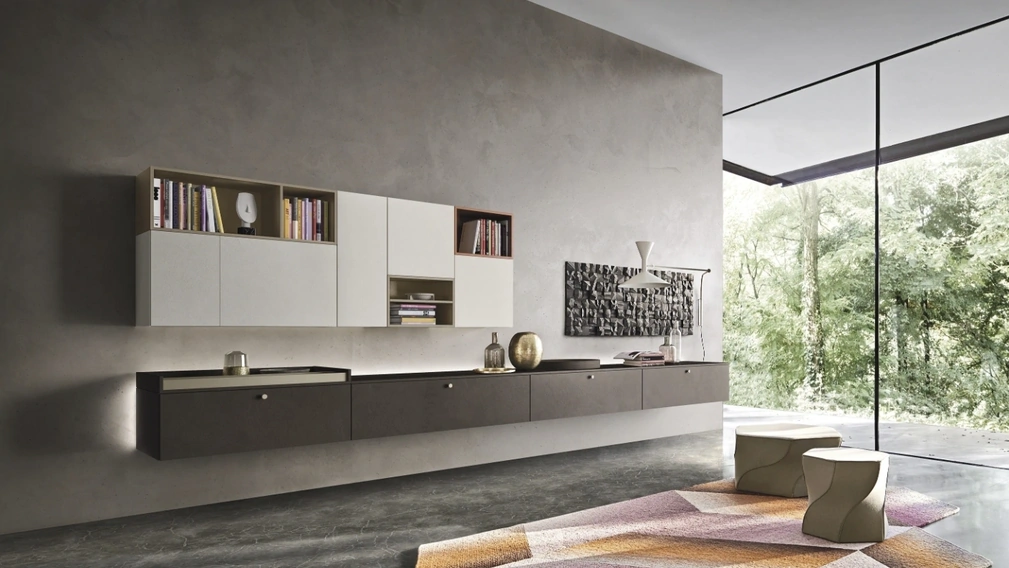 Parete Attrezzata Lampo 005 di Sangiacomo