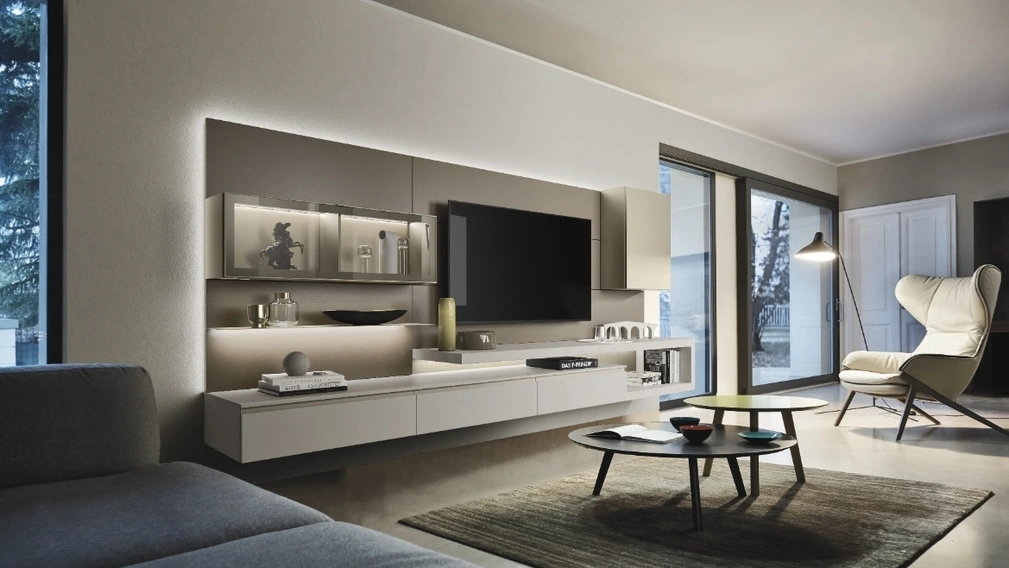 Parete Attrezzata Lampo 053 di Sangiacomo