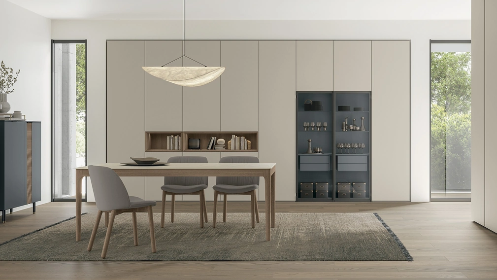 Parete Attrezzata Logica Plus UNIT 04 di Tomasella