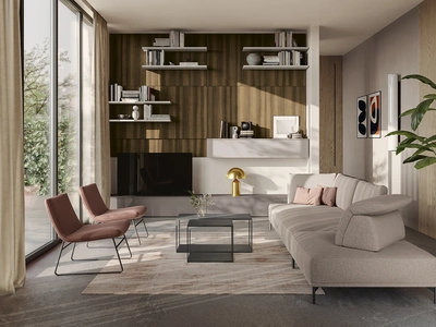 Parete Attrezzata Night & Day L07 di Colombini Casa