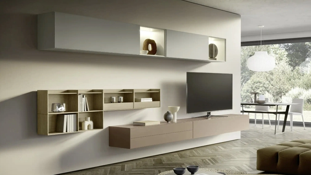 Parete Attrezzata Domino 03 di Sangiacomo