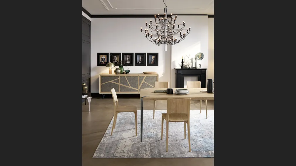 Sedia di design Aris di Alta Corte