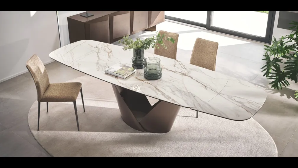 Sedia imbottita Fay di Calligaris