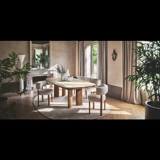 Sedia in tessuto Glen di Calligaris