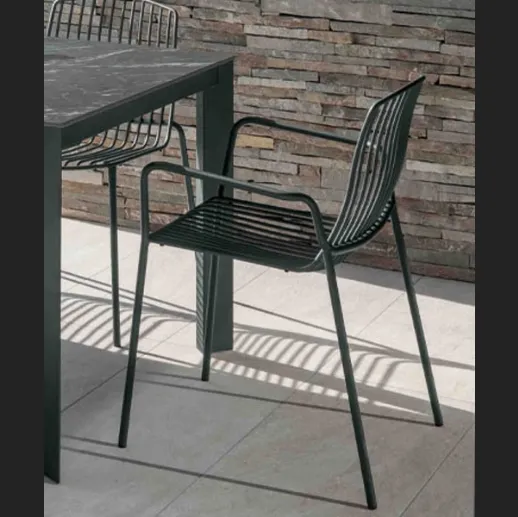 Sedia in metallo Jasmine di Altacom