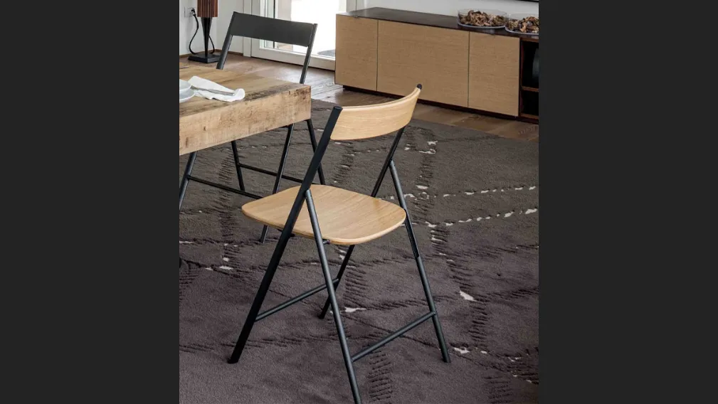 Sedia pieghevole Jolie Wood di Altacom