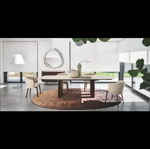 Sedia imbottita Vanilla di Calligaris