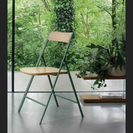 Sedia pieghevole Jolie Wood di Altacom