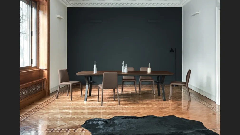 Tavolo Iron in Rovere Termotrattato di Sangiacomo