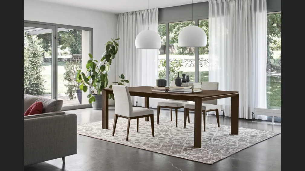 Tavolo allungabile Omnia in legno di Calligaris