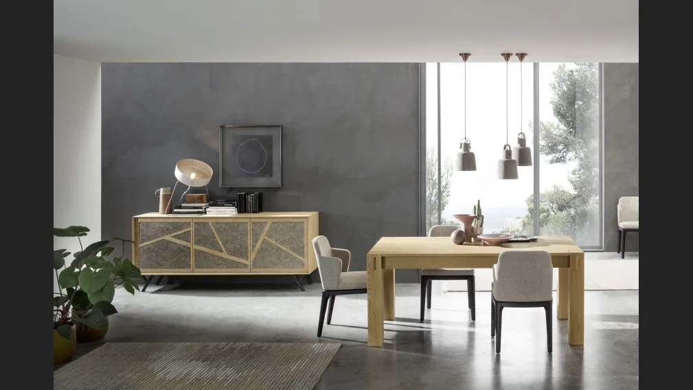 Tavolo in rovere Stoccolma di Alta Corte