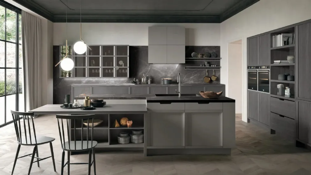 Cucina Classica con isola Newport di Stosa
