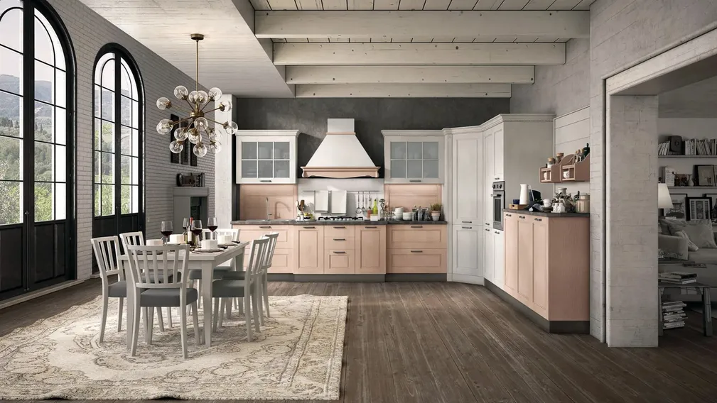 Cucina Classica angolare in Frassino Virginia 04 di Stosa