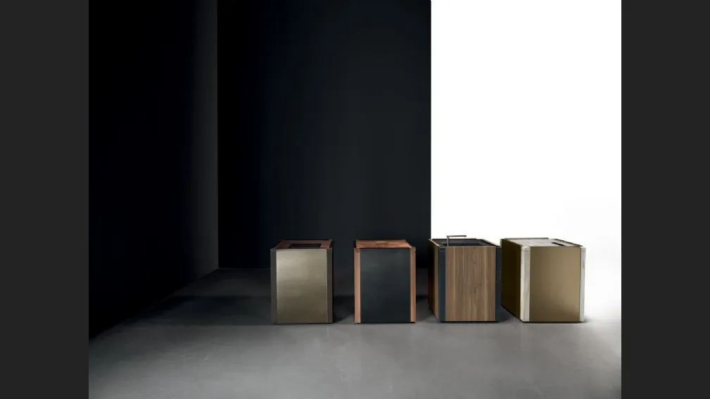 Cucina Design  monoblocco Ono Fire & Water di Binova